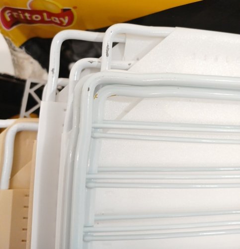 3-Tier Rabbit Pet Cage - White/Yellow image 4