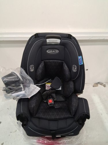 GRACO 4EVER 4-IN-1 CONVERTIBLE FROM INFANT TO TODDLER CAR SEAT with WASHABLE SEAT COVER - 4-120lb capacity - DREW STYLE /navy blue (MODEL: 2168323) image 2