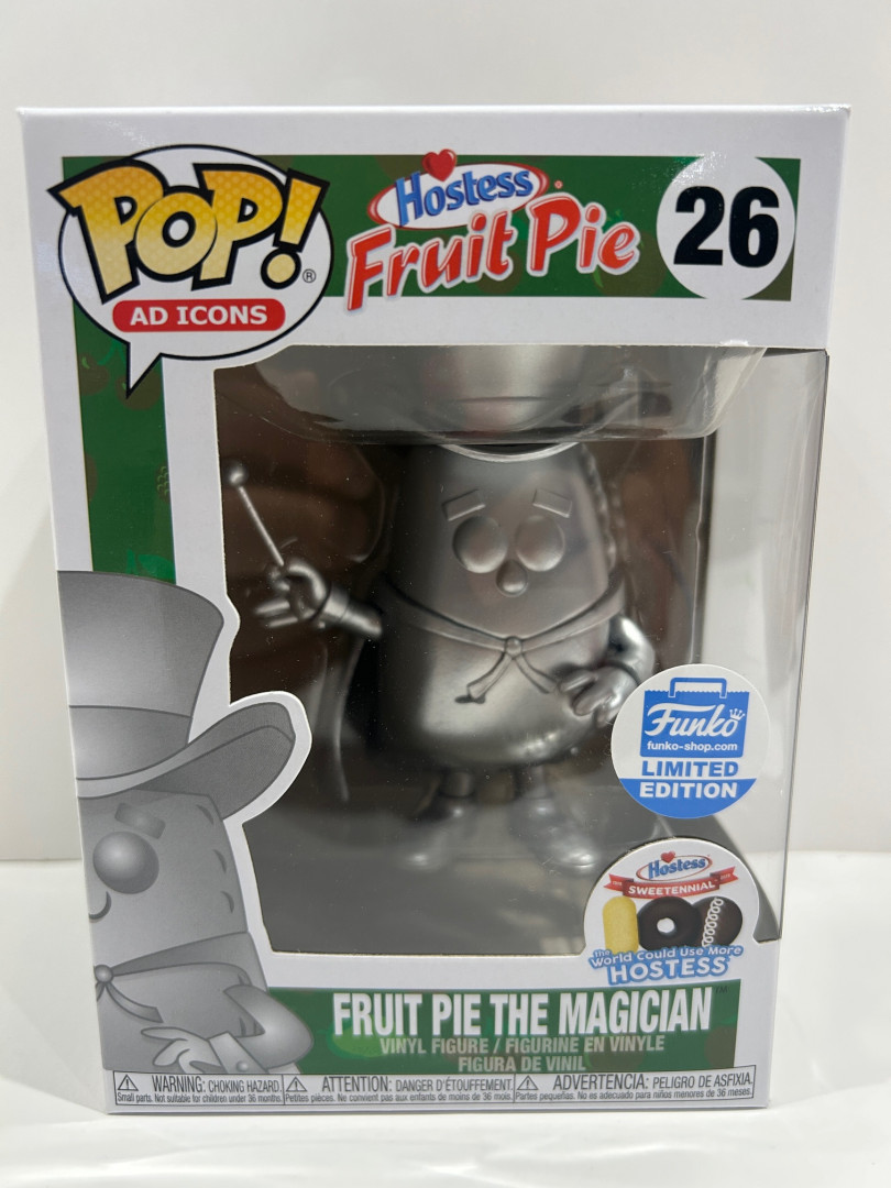 Funko pop! **funko limited edition** ad icons: hostess fruit pie - fruit pie the magician vinyl figure (#26) image 2