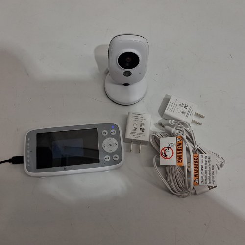 Boifun No WiFi Baby Monitor Camera with 2-Way Audio - 4" screen - white (model: vb616) image 3