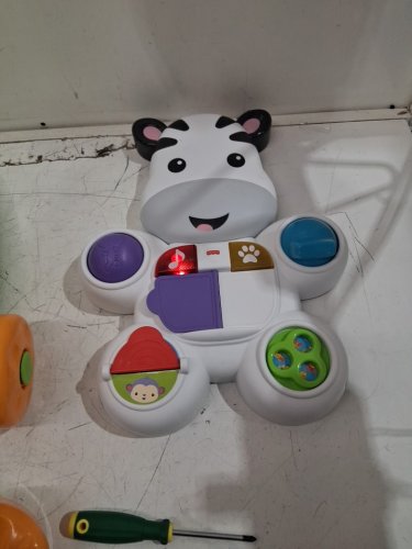 FISHER-PRICE LEARN WITH ME ZEBRA WALKER INTERACTIVE TOY - (MODEL: FPL37-9463) image 4