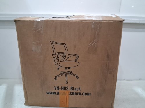 PAYLESSHERE MESH BACK OFFICE CHAIR - BLACK (MODEL: VN-H03-BLACK) image 5