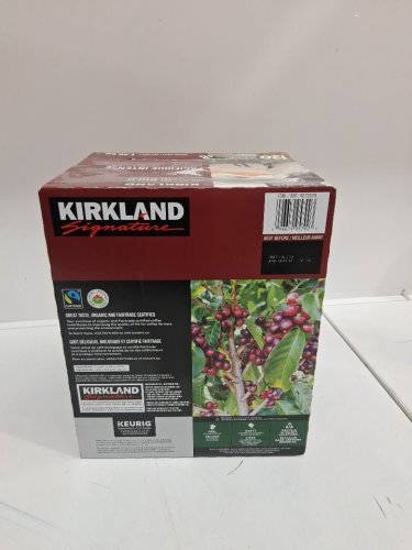 120PK KIRKLAND SIGNATURE ORGANIC EXTRA BOLD DARK ROAST GROUND COFFEE KEURIG K-CUP PODS - PACIFIC BOLD image 3