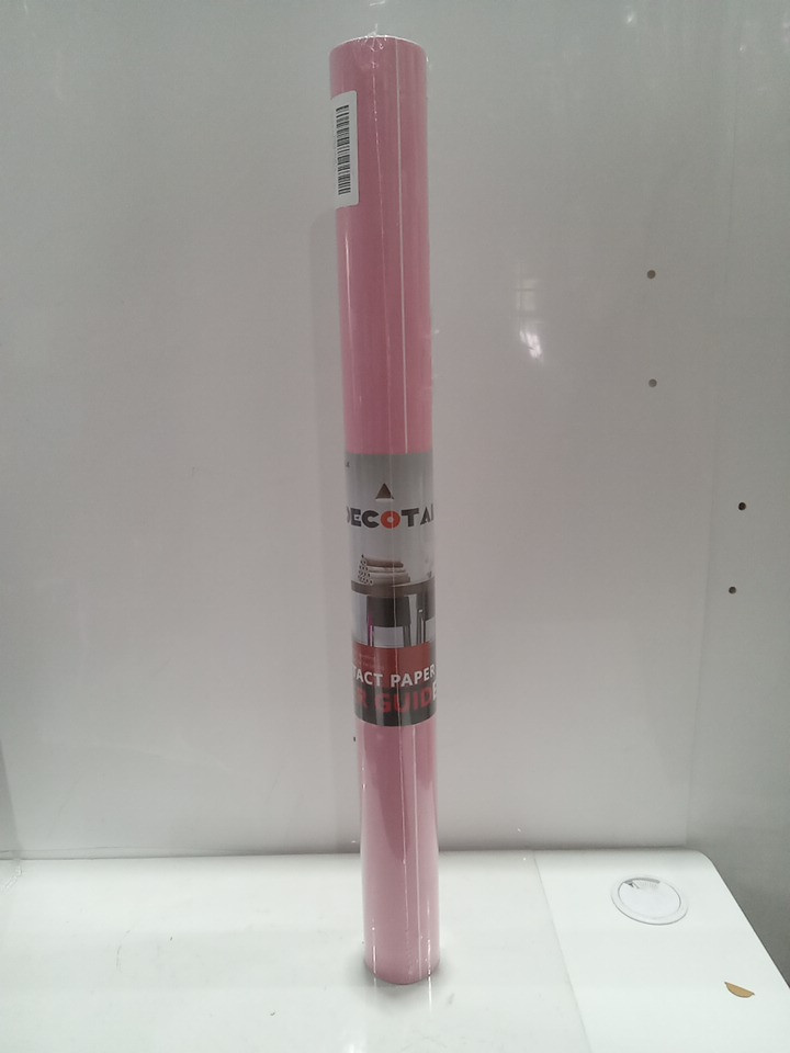 Decotalk multi-purpose adhesive contact paper - 24" x 5m - Pink (Model: OTTL) image 3