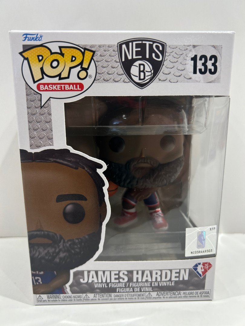 Funko pop! Basketball: nets - James harden vinyl figure (#133) image 2
