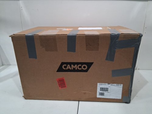 CAMCO camper/rv dual propane tank cover - fits two 20lbs tanks - black (model: 50504) image 2