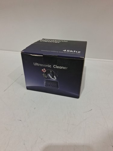 knitly Ultrasonic Cleaner for Dentures Retainers Mouth Guards - 30W / 180ml - black image 2