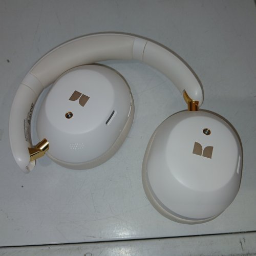 Monster Persona 6th Bluetooth Wireless Over Ear Headphones with Active Noise Cancelling and HiFi Stereo Audio - White/Gold (Model: MH22267) image 3