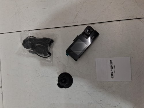 front and rear car dash camera with 2" ips screen, 1296p fhd, 170° wide angle, g-sensor, & loop recording - black (model: sxt-01-01) image 3
