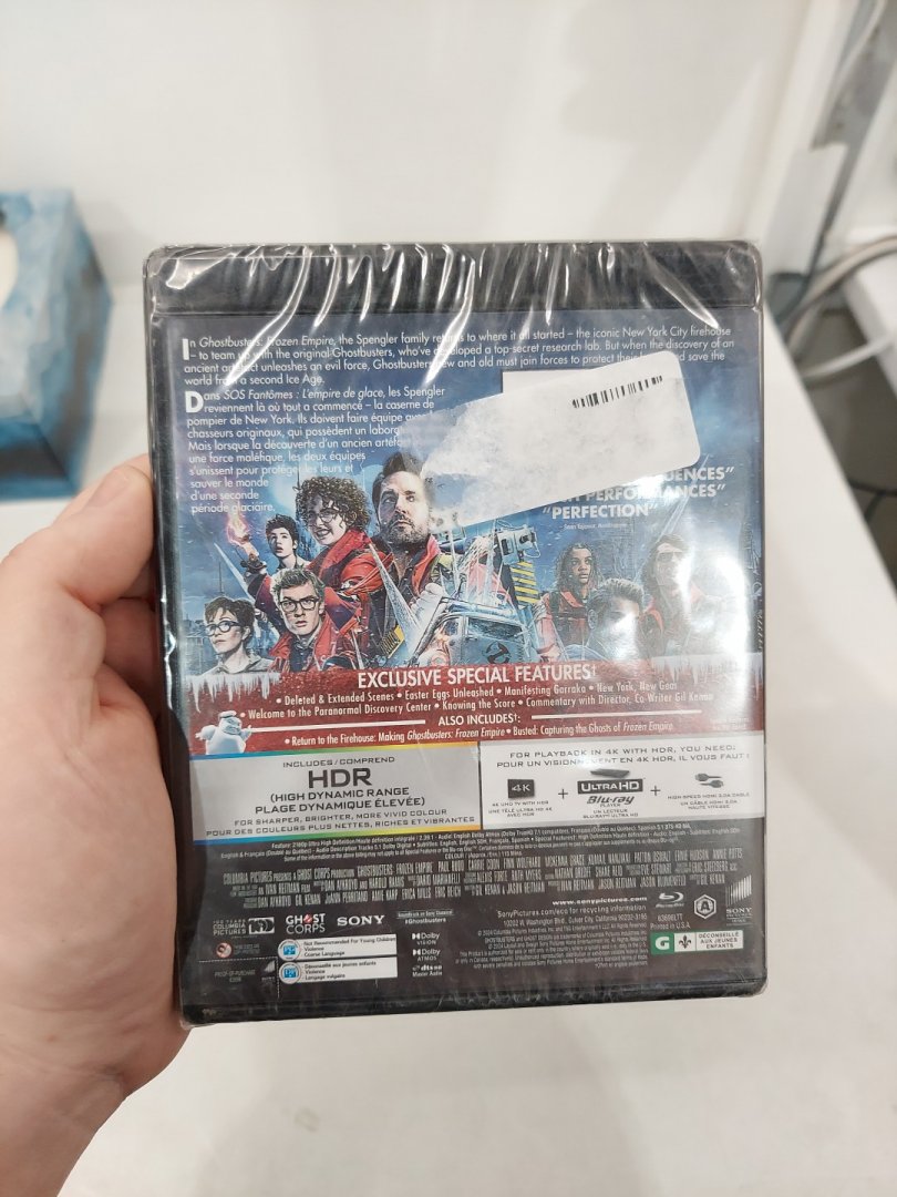 Susw (4K UHD/BLU-RAY) GHOSTBUSTERS: FROZE… | King of the North Auction