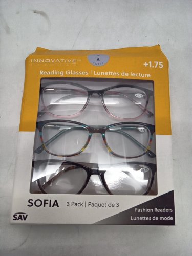 3PK INNOVATIVE EYEWEAR SOFIA READING GLASSES - +1.75 - MULTICOLOURED (STYLE: 8851175) image 2