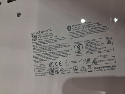 cricut explore 4 smart cutting machine bundle - seashell (model: cxpl203b / 8002747) image 4
