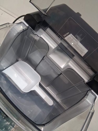 Euhomy countertop nugget ice maker - makes 35lbs/day - stainless steel (model: im-15s) image 5