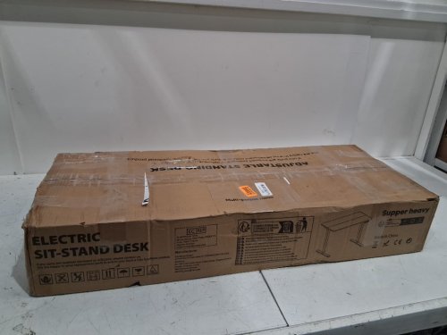 ELECTRIC SIT-STAND DESK FRAME - 40" X 24" - WHITE image 2