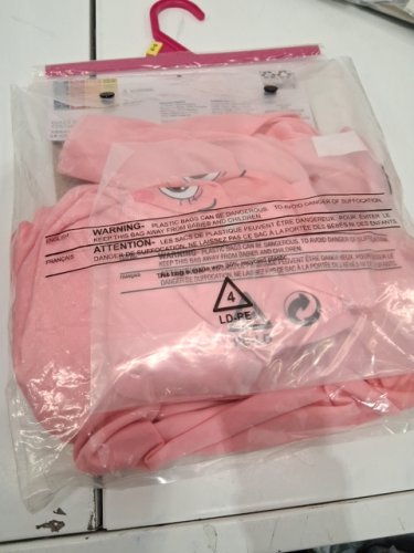 2PC GIRLS RUBIES PIGGY COSTUME - LARGE (10-12) - PINK (STYLE: 1000364) image 3