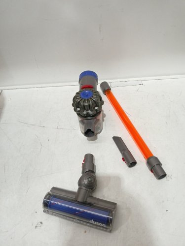 kids CASDON LITTLE HELPER DYSON CORD-FREE VACUUM CLEANER TOY - GREY/ORANGE (MODEL: 68702) image 3