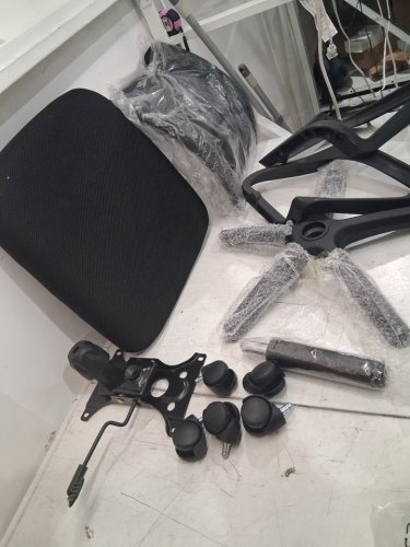 PAYLESSHERE MESH BACK OFFICE CHAIR - BLACK (MODEL: VN-H03-BLACK) image 4