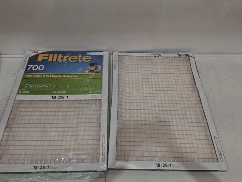 2PK 3M Filtrete MERV 8 MPR 700 Dust, Pollen & Pet Dander Reduction Air Filters - 18" x 25" x1" - white image 3