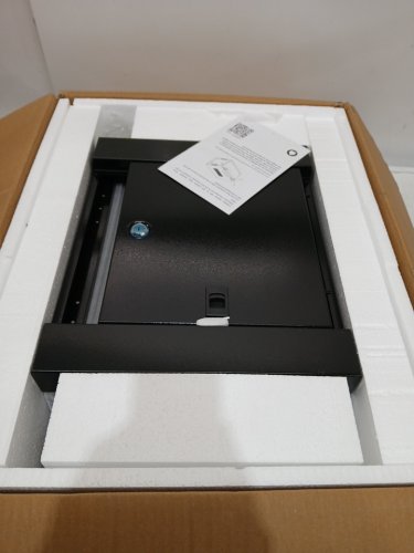 6U Wall Mount Network Server Cabinet' Server Rack Cabinet Enclosure - 200 lbs cap - 23.6"x17.8"x13.8" - black (model: spt-604-06) image 9