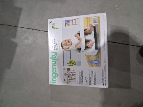 INGENUITY BABY BASE 2-IN-1 SEAT BOOSTER FEEDING SEAT - CASHMERE/WHITE image 4