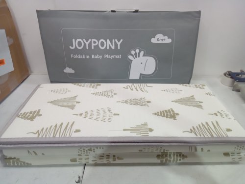 Joypony baby Foldable Waterproof Floor Mat - 71" x 59"  forest\animal image 3