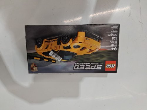 348PC LEGO SPEED CHAMPIONS porsche 911 GT3 RS BUILDING SET (MODEL: 77239) image 4
