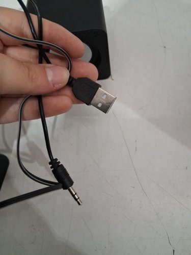 Mini Digital Speakers - USB and 3.5 mm Jack - black (model: YST-1052) image 4