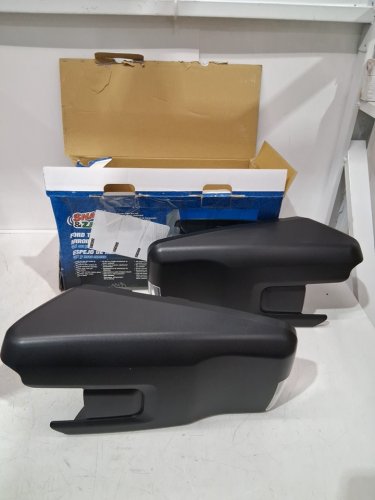 2PK K-SOURCE ZAP & SNAP, SNAP ON TOWING MIRRORS FOR FORD F150 2021 AND UP -  7" x 17" x 4" - BLACK (MODEL: 81860) image 3