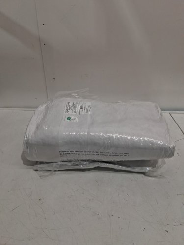 puredown feather throw pillow insert - 22" x 22" - white image 3