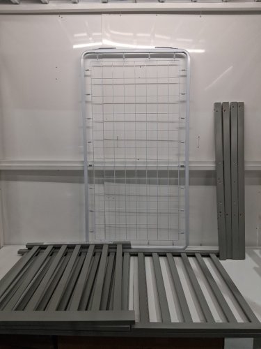 Dream On Me Synergy 5-in-1 Convertible Crib - 53" x 29" x 39" - COOL GREY - (MODEL: ‎657-cg) image 2