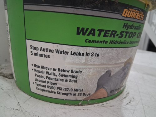 QUIKRETE water stop cement - 10lbs (model:1126-11) image 3