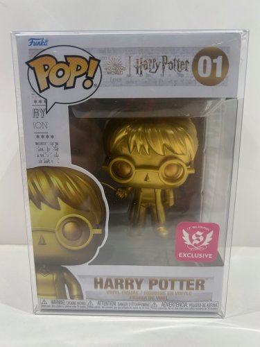 Funko pop! **it’s sugar exclusive** Harry potter - Harry potter vinyl figure (#01) **plastic protector cover** image 2