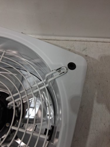 Exhaust Fan for Kitchen Window Wall Ventilator - white - (FD-350-2) image 8