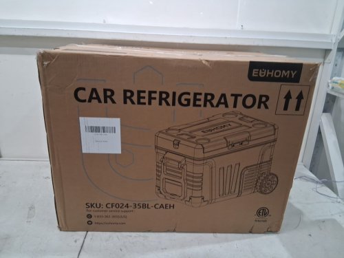 EUHOMY Electric Cooler Portable Freezer WITH APP CONTROL -  12V - 53QT(50L) - BLACK (MODEL: cf024-35bl-caeh) image 2
