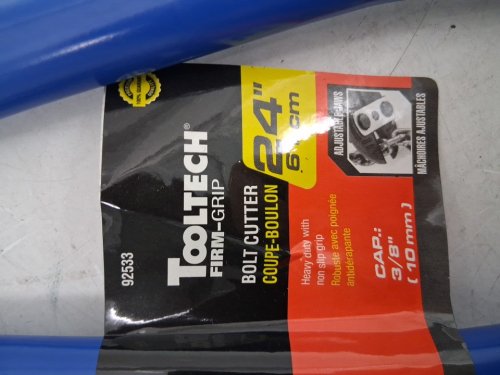 TOOLTECH HEAVY-DUTY BOLT CUTTERS - 24" - BLUE - (MODEL: 392533) image 4