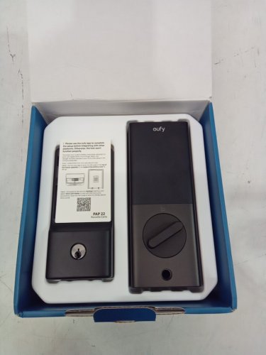 eufy Keyless Entry C34 Smart Door Lock - BLACK\GREY - (MODEL: T85D2J11-5) image 3