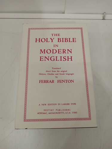 (Hardcover) The Holy Bible in Modern English: Translated by Ferrar Fenton image 2
