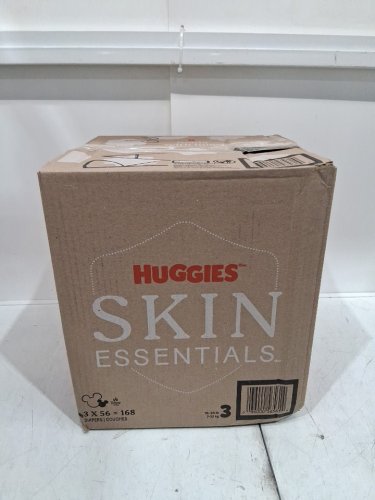 168PK HUGGIES Disney themed SKIN ESSENTIALS hypoallergenic baby diapers - size 3 (16-28lbs) image 2