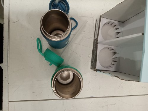 2PK ThermoFlask Stainless Steel Bottle - 16oz - green/blue (model:2880559) image 3