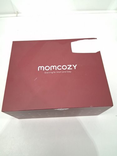 momcozy  Air 1 Ultra-Slim Hands-Free Wearable Breast Pump with wireless charging Case - cozy red  (model: air 1) image 3
