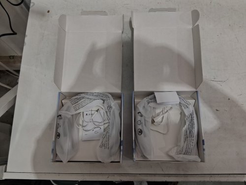 2PK JISULIFE rechargeable cooling Neck Fans - WHITE (MODEL: 2789239) image 2