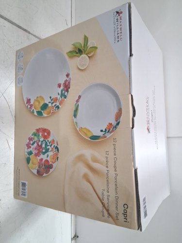 12pc Maxwell & Williams Capri Dinnerware Set - multi color floral (model: 1041712) image 2