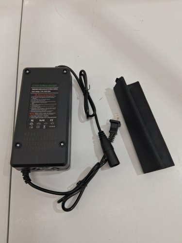 Fast Charger with Cannon/XLR Plug for 72V Lithium Battery, with Cooling System  - 84V 5A - black (model:72v5a) image 2