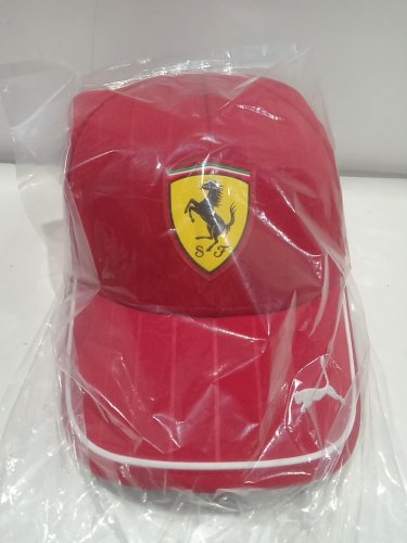 unisex puma ferrari replica hamilton baseball cap - one size fit the most - dark cherry - (style: 026275 01) image 3