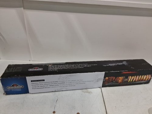 10PC napoleon commercial grade rotisserie kit - fits large grills - 25LBS MAX - steel (model : 69331) image 2