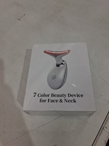 Red Light Therapy Device for face and neck with 7 Color modes - WHITE (MODEL: HYG1) image 2