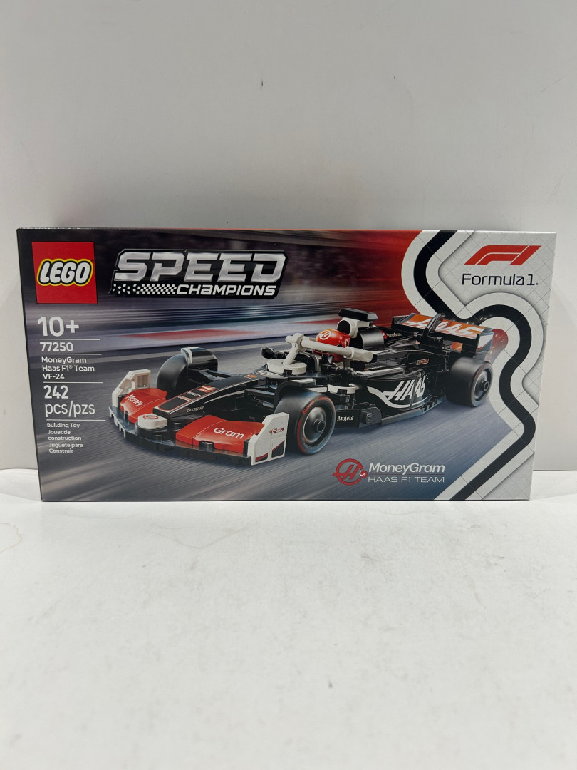 242pc Lego - speed champions - moneygram hass f1 team vf-24 (77250) image 3