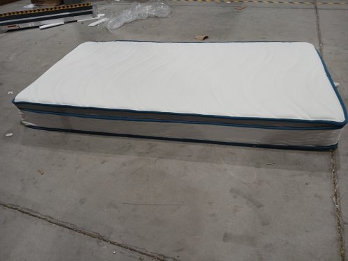 zinus Foam and Spring Hybrid Mattress - 8" - twin - white/blue (MODEL: zu-mssa1izi-08t) image 3