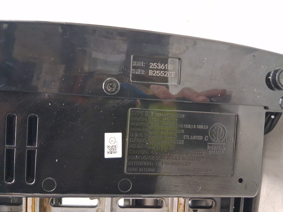 HAMILTON BEACH FLAVOUR SEARING SMOKELESS ELECTRIC GRILL - STAINLESS STEEL (MODEL: 25361C) image 7