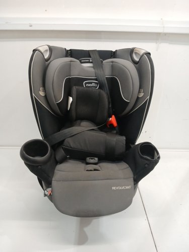 EVENFLO REVOLVE360 ALL-IN-ONE CONVERTIBLE CAR SEAT - AMHERST GREY/BLACK (MODEL: 876420/35312405C) image 3